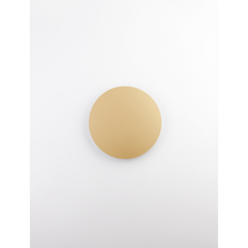 Kinkiet Cerchio LED złoty - nowoczesny design | Decolab24