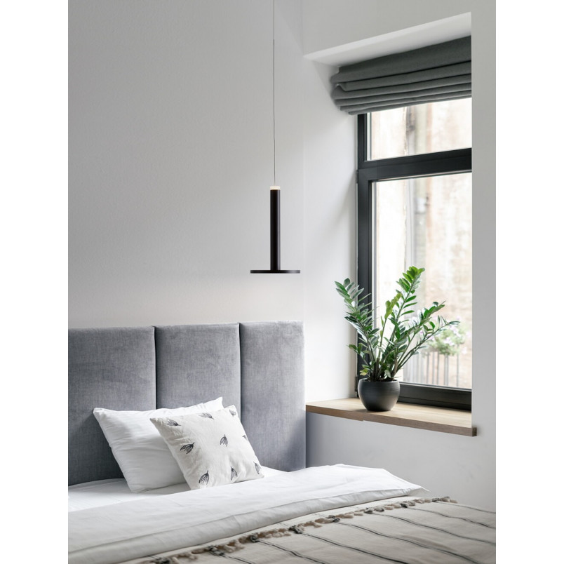 Lampa wisząca LED Plato czarna - Nowoczesny design | Decolab24