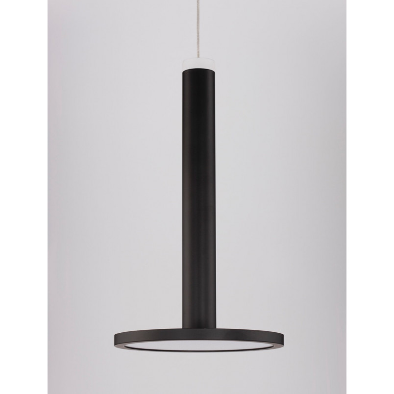 Lampa wisząca LED Plato czarna - Nowoczesny design | Decolab24