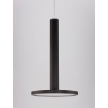 Lampa wisząca LED Plato czarna - Nowoczesny design | Decolab24