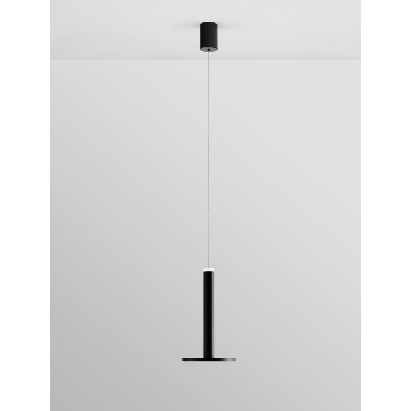 Lampa wisząca LED Plato czarna - Nowoczesny design | Decolab24