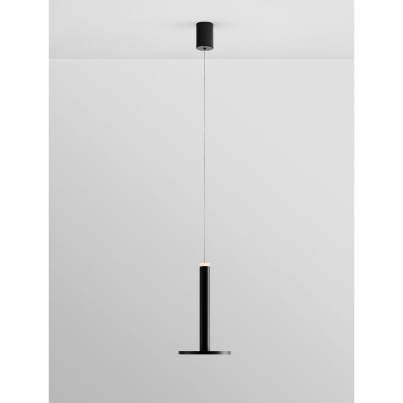 Lampa wisząca LED Plato czarna - Nowoczesny design | Decolab24