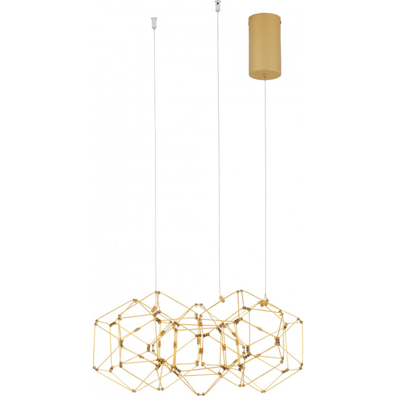Lampa wisząca Embla LED - Złota, Nowoczesna | Decolab24