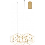 Lampa wisząca Embla LED - Złota, Nowoczesna | Decolab24