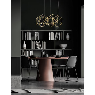 Lampa wisząca Embla LED - Złota, Nowoczesna | Decolab24