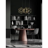 Lampa wisząca Embla LED - Złota, Nowoczesna | Decolab24