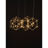 Lampa wisząca Embla LED - Złota, Nowoczesna | Decolab24