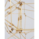 Lampa wisząca Embla LED - Złota, Nowoczesna | Decolab24