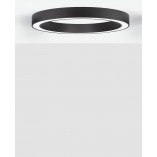 Plafon okrągły nowoczesny Lendon LED 80cm czarny