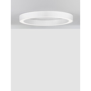 Plafon okrągły nowoczesny Lendon LED 80cm biały
