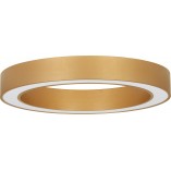 Plafon LED Glamour Lendon - Mosiężny, 60cm | Decolab24