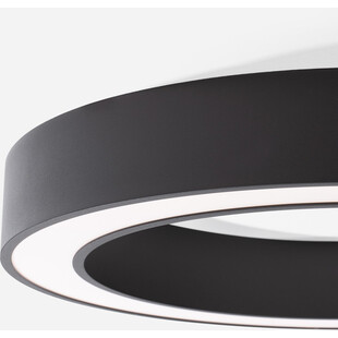 Plafon Lendon LED 60cm Czarny | Nowoczesne Lampy Decolab24