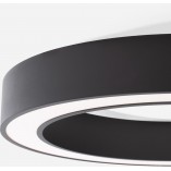 Plafon Lendon LED 60cm Czarny | Nowoczesne Lampy Decolab24