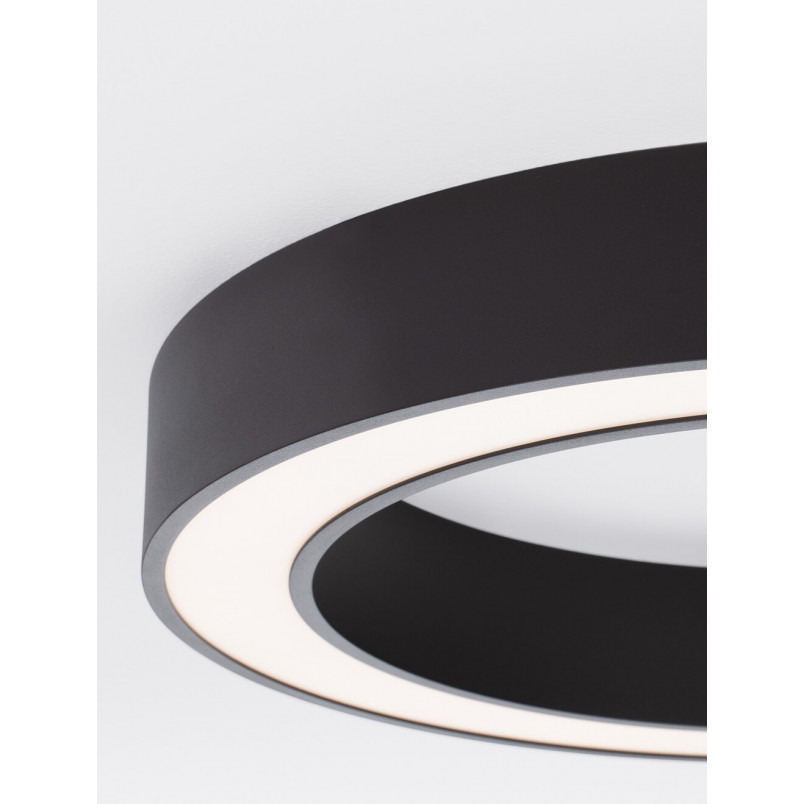 Plafon Lendon LED 60cm Czarny | Nowoczesne Lampy Decolab24