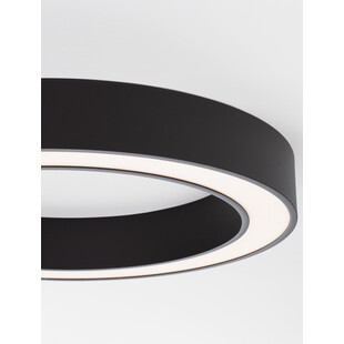 Plafon Lendon LED 60cm Czarny | Nowoczesne Lampy Decolab24