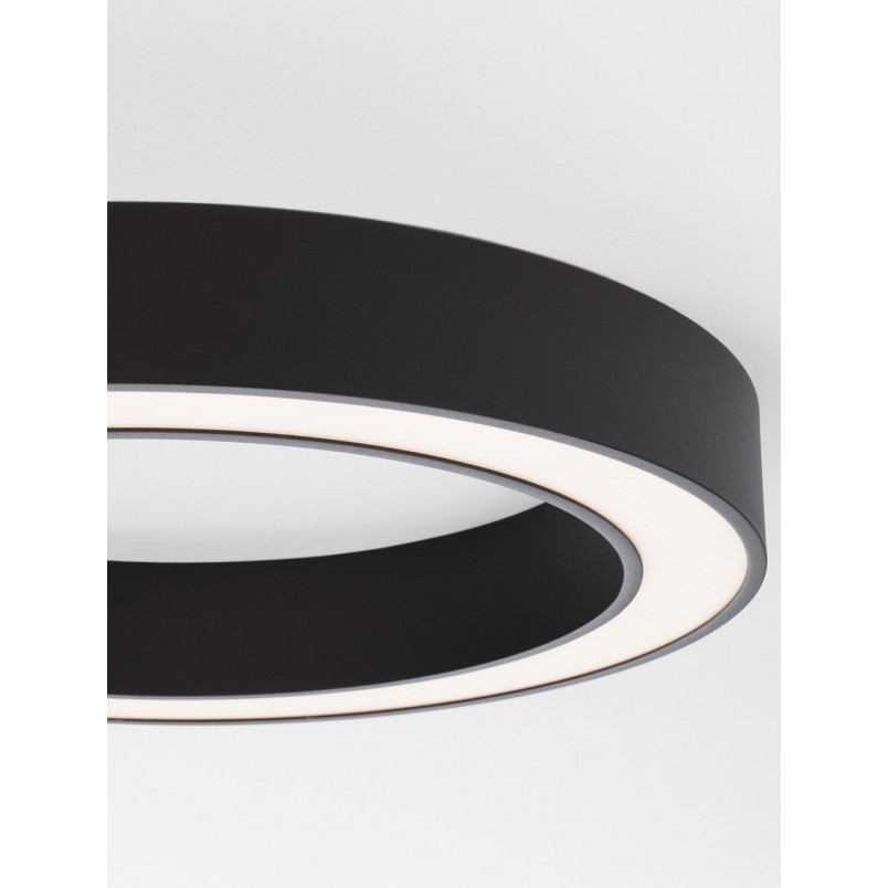 Plafon Lendon LED 60cm Czarny | Nowoczesne Lampy Decolab24