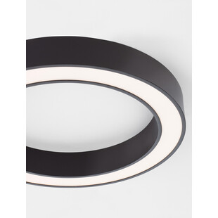 Plafon Lendon LED 60cm Czarny | Nowoczesne Lampy Decolab24