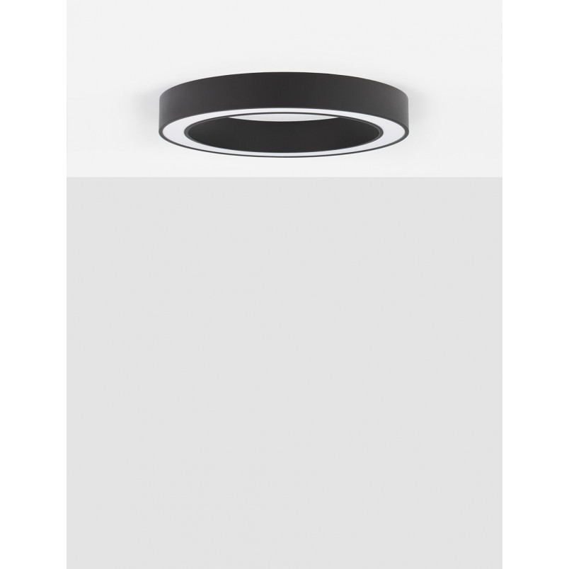 Plafon Lendon LED 60cm Czarny | Nowoczesne Lampy Decolab24