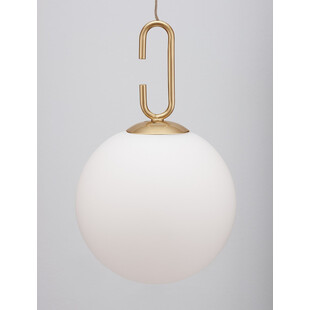 Lampa Wisząca Szklana Kula Glamour Grap LED - Decolab24