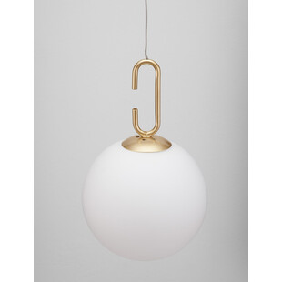 Lampa Wisząca Szklana Kula Glamour Grap LED - Decolab24