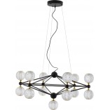 Lampa Wisząca Glamour Alice | 13 Kule Szklane LED | Decolab24