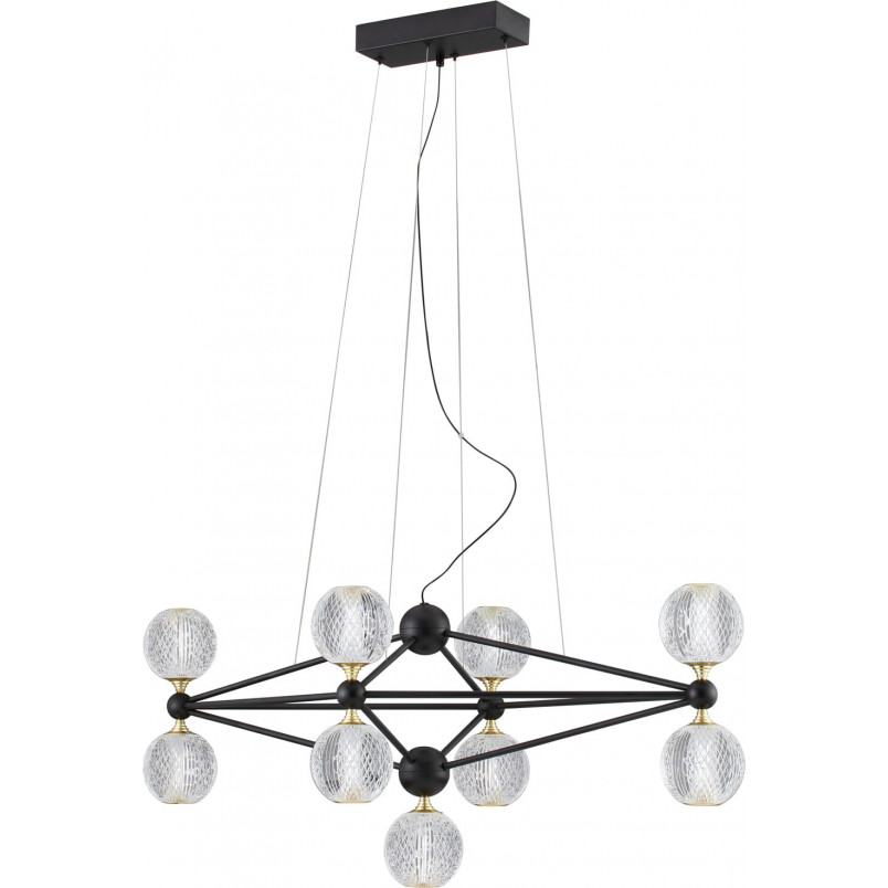 Lampa Wisząca Alice: Glamour, Szkło, LED - Decolab24