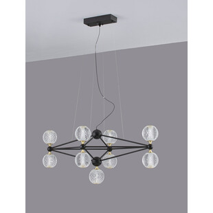 Lampa Wisząca Alice: Glamour, Szkło, LED - Decolab24