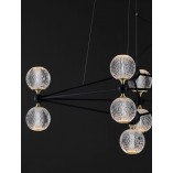 Lampa Wisząca Alice: Glamour, Szkło, LED - Decolab24