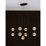 Lampa Wisząca Alice: Glamour, Szkło, LED - Decolab24