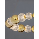 Lampa wisząca Conti - Złote kule, LED, Glamour | Decolab24