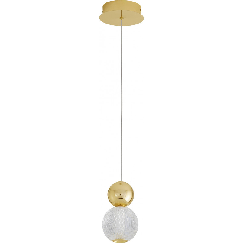 Lampa wisząca Conti LED złota - Glamour i elegancja | Decolab24
