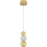 Lampa wisząca Conti LED złota - Glamour | Decolab24