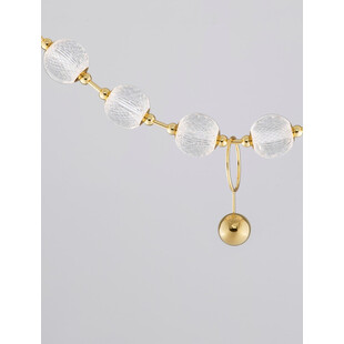 Lampa Wisząca Jewels: Złote Kule, LED | Decolab24