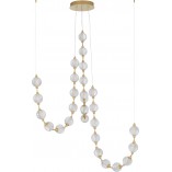 Lampa wisząca Jewels - Złote kule, LED | Decolab24