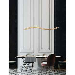 Lampa wisząca kryształowa Queen | Glamour, LED, 100cm