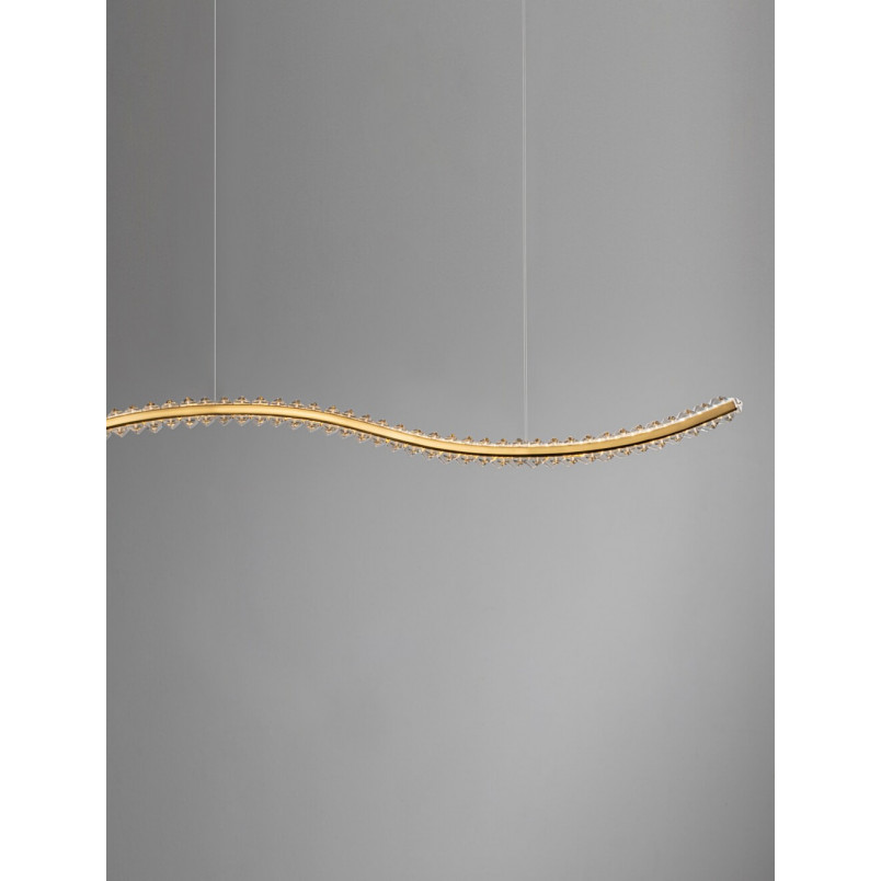 Lampa wisząca kryształowa Queen | Glamour, LED, 100cm