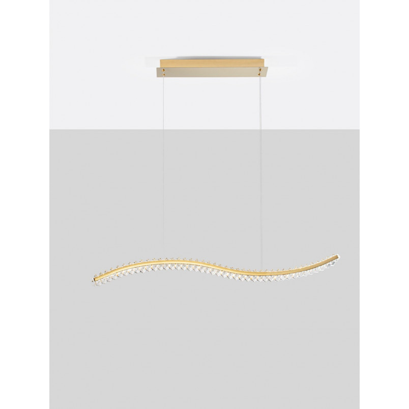 Lampa wisząca kryształowa Queen | Glamour, LED, 100cm