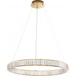 Lampa Wisząca Kryształowa Glamour Queen LED 60cm - Elegancki Design