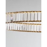 Lampa Wisząca Kryształowa Glamour Queen LED 60cm - Elegancki Design