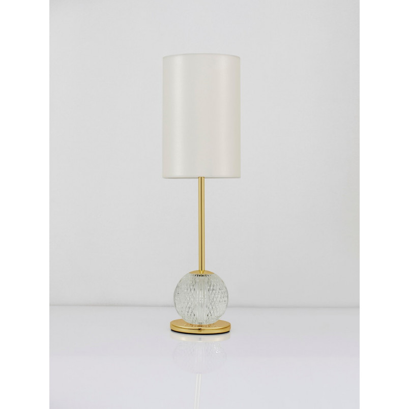 Lampka nocna Jewels | Glamour, LED, Złota - Decolab24