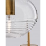 Lampa Wisząca Retro Lenart III - Szkło, Mosiądz | Decolab24