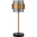 Lampa stołowa szklana glamour Nanno | Decolab24
