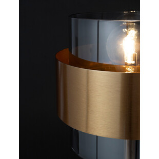 Lampa stołowa szklana glamour Nanno | Decolab24