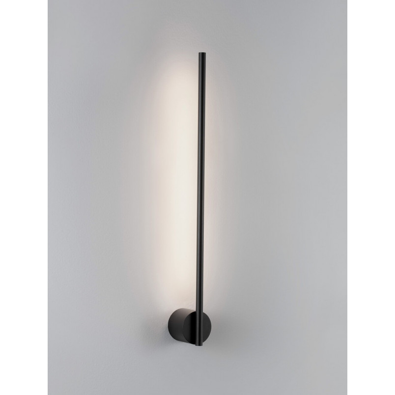 Kinkiet LED czarny Sai Straight 60cm - Minimalistyczny Design