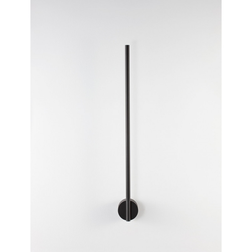 Kinkiet LED czarny Sai Straight 60cm - Minimalistyczny Design