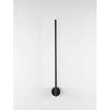 Kinkiet LED czarny Sai Straight 60cm - Minimalistyczny Design