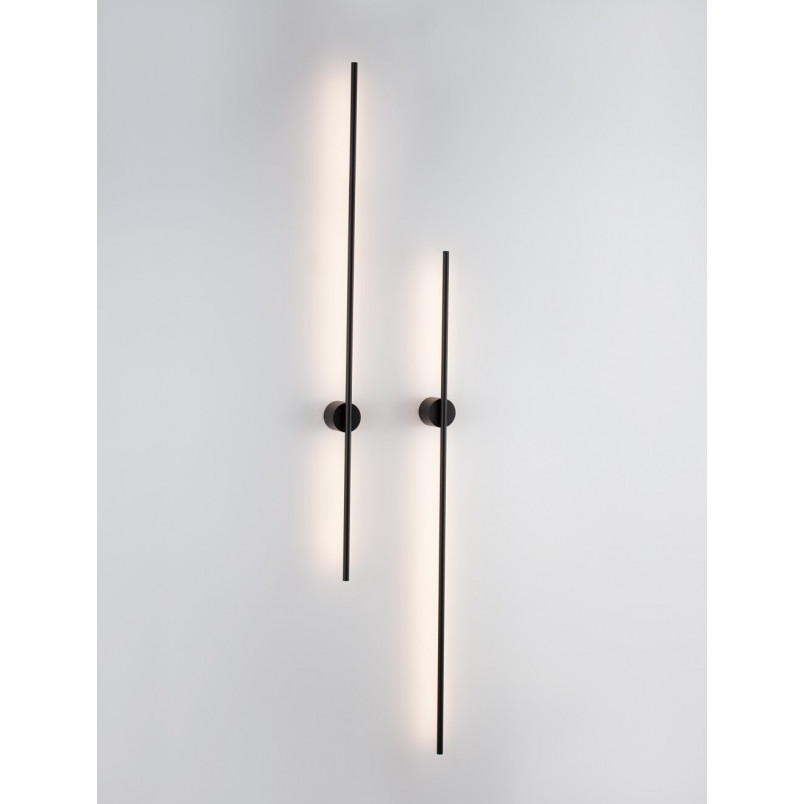 Kinkiet LED czarny 120cm - Minimalistyczny design | Decolab24