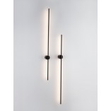 Kinkiet LED czarny 120cm - Minimalistyczny design | Decolab24