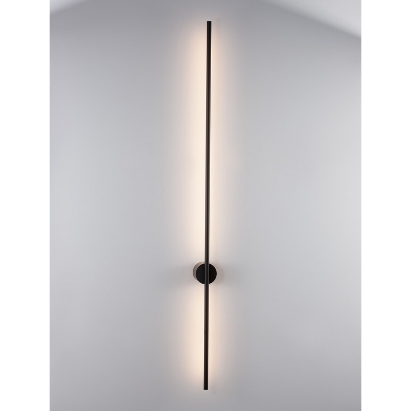 Kinkiet LED czarny 120cm - Minimalistyczny design | Decolab24