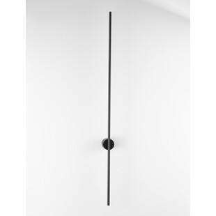 Kinkiet LED czarny 120cm - Minimalistyczny design | Decolab24